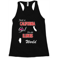 California - Illinois Racerback Tank | Artistshot