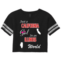 California - Illinois Scorecard Crop Tee | Artistshot