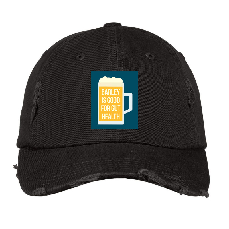 Barley Is Good For Gut Health Vintage Cap | Artistshot