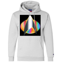 Science Fiction Tv Show Pride Rainbow Badge Insignia Poster Girl Champion Hoodie | Artistshot