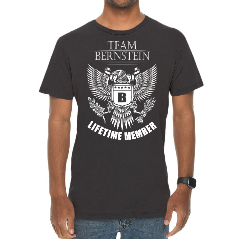 Bernstein Name Team Shirt Bernstein Lifetime Member Vintage T-shirt | Artistshot