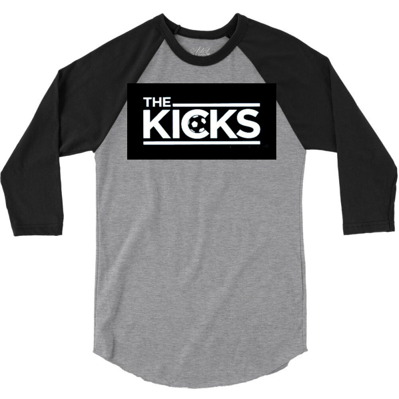 The Kicks Poster Summer 3/4 Sleeve Shirt | Artistshot