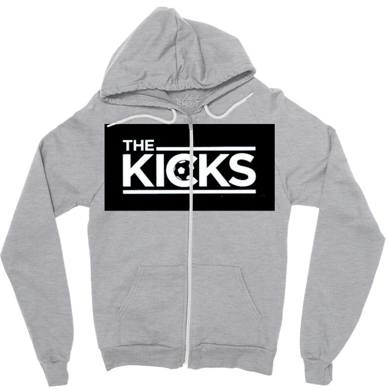 The Kicks Poster Summer Zipper Hoodie | Artistshot