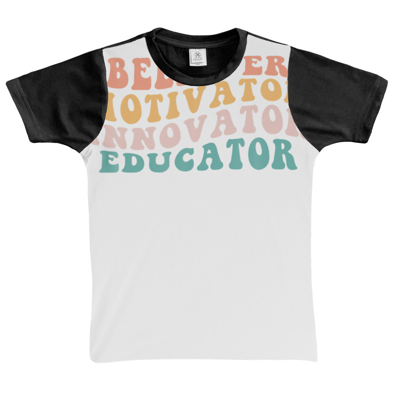 Believer Motivator Innovator Educator Teacher Back To School Graphic Youth T-shirt by eldawysnpolv | Artistshot