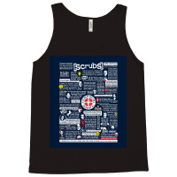 Wise Words Of Scrubs Poster Humor Tank Top | Artistshot