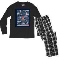 Wise Words Of Scrubs Poster Humor Men's Long Sleeve Pajama Set | Artistshot