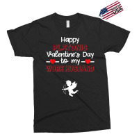 Happy Platonic Valentine's Day To My Work Husband Funny T Shirt Exclusive T-shirt | Artistshot