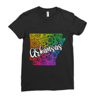 Arkansas-cmxik Ladies Fitted T-shirt | Artistshot