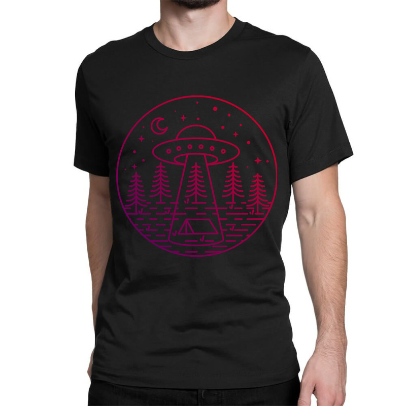 Camp Attack Ufo Classic T-shirt by denverhumans58 | Artistshot