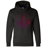 Camp Attack Ufo Champion Hoodie | Artistshot