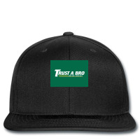 Trust A Bro Moving Company Poster Humor Printed Hat | Artistshot