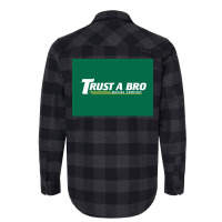 Trust A Bro Moving Company Poster Humor Flannel Shirt | Artistshot