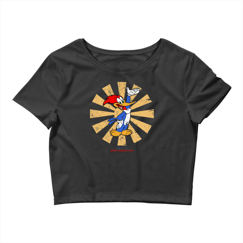 Woody Woodpecker Retro Japanese 1 Crop Top by jesusvega | Artistshot