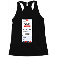 Campinas Boarding Pass Racerback Tank | Artistshot