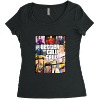 Grand Better Theft Call Auto Saul Women's Triblend Scoop T-shirt | Artistshot