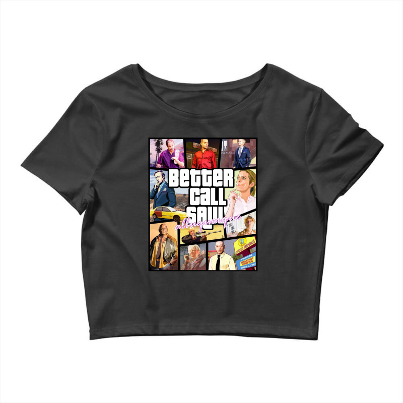 Grand Better Theft Call Auto Saul Crop Top by JosePaniagua | Artistshot