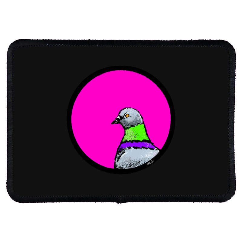 Pigeon Rectangle Patch | Artistshot