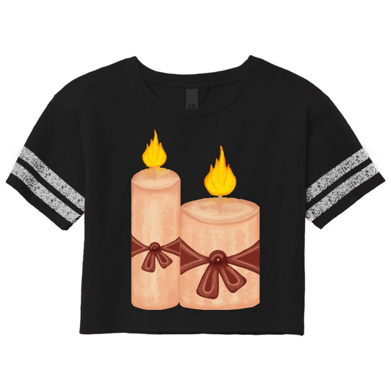 Candle Light Romantic Scorecard Crop Tee by denverhumans58 | Artistshot