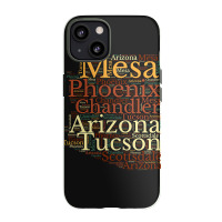 Arizona Map And Cities Iphone 13 Case | Artistshot