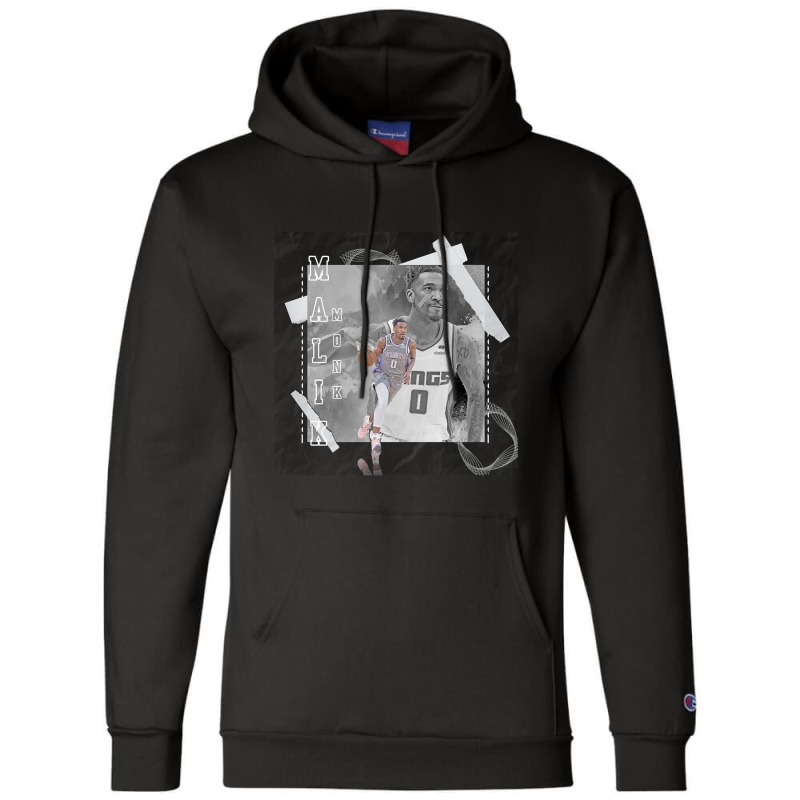 Malik Monk Basketball Paper Poster Kings 3 Champion Hoodie | Artistshot