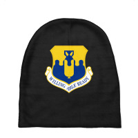 43 Air Mobility Operations Group Amc (u.s. Air Force) Baby Beanies | Artistshot