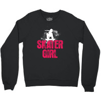 Skater Girls For Dark Crewneck Sweatshirt | Artistshot