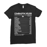 Combination Welder T Shirt - Combination Welder Factors Daily Gift Ite Ladies Fitted T-shirt | Artistshot