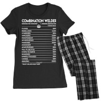 Combination Welder T Shirt - Combination Welder Factors Daily Gift Ite Women's Pajamas Set | Artistshot