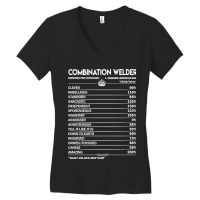 Combination Welder T Shirt - Combination Welder Factors Daily Gift Ite Women's V-neck T-shirt | Artistshot