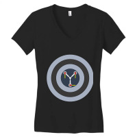 Captain Flux Shield Women's V-neck T-shirt | Artistshot