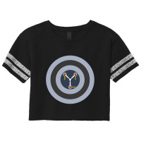 Captain Flux Shield Scorecard Crop Tee | Artistshot