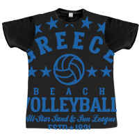 Beach Volleyball - Greece Graphic T-shirt | Artistshot