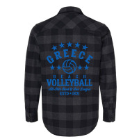 Beach Volleyball - Greece Flannel Shirt | Artistshot