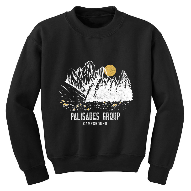 Palisades Group Campground Shirt Youth Sweatshirt by yammerbetween10 | Artistshot