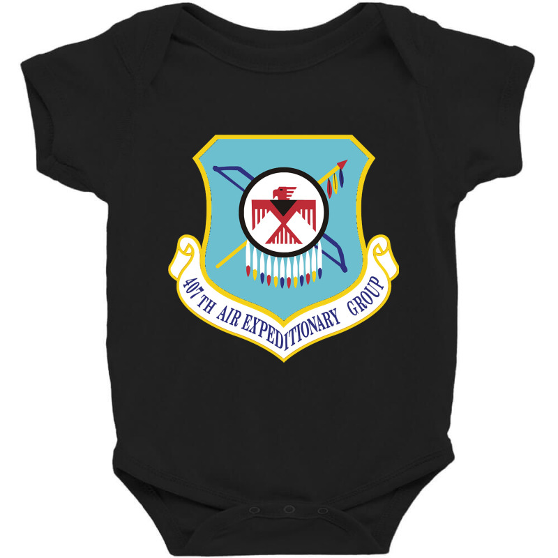 407th Air Expeditionary Group (u.s. Air Force) Baby Bodysuit by nourishnormally484 | Artistshot