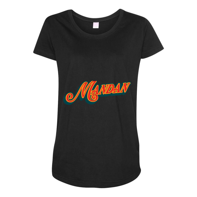 City Of Mandan Maternity Scoop Neck T-shirt by mysofiazo | Artistshot