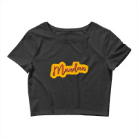 City Of Mandan-hizfm Crop Top | Artistshot