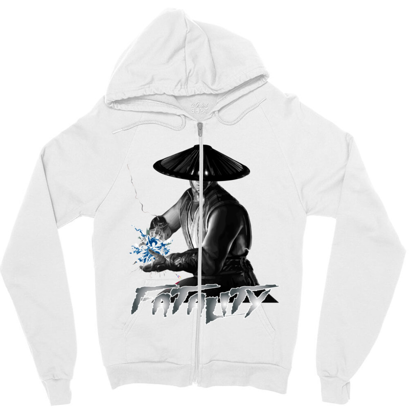 Fatality Zipper Hoodie by JerrodWalczynski | Artistshot