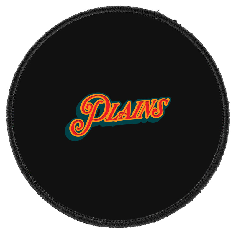 City Of Plains Round Patch | Artistshot