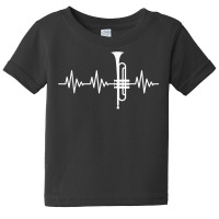 Trumpet Heartbeat Trumpet Players Trumpeters T Shirt Baby Tee | Artistshot