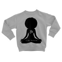 Womens I Am Infinite Black Girl Wellness Om Meditation Yoga T Shirt Toddler Sweatshirt | Artistshot