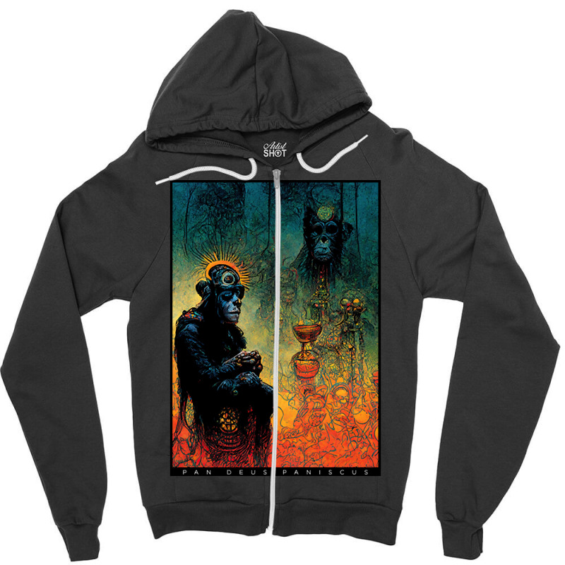 Pan Deus Paniscus Zipper Hoodie | Artistshot