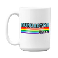 Burlington Iowa Pride Shirt Burlington Lgbt Gift Lgbtq Supporter Tee P 15 Oz Coffee Mug | Artistshot