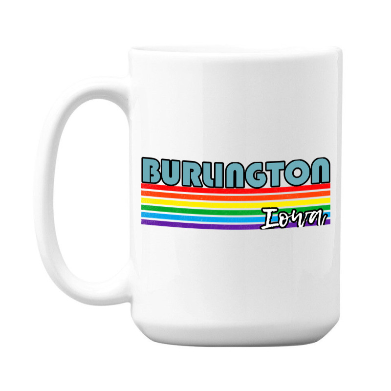 Burlington Iowa Pride Shirt Burlington Lgbt Gift Lgbtq Supporter Tee P 15 Oz Coffee Mug | Artistshot