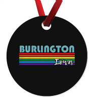 Burlington Iowa Pride Shirt Burlington Lgbt Gift Lgbtq Supporter Tee P Ornament | Artistshot