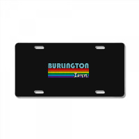 Burlington Iowa Pride Shirt Burlington Lgbt Gift Lgbtq Supporter Tee P License Plate | Artistshot