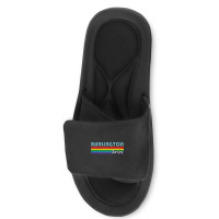 Burlington Iowa Pride Shirt Burlington Lgbt Gift Lgbtq Supporter Tee P Slide Sandal | Artistshot