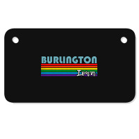 Burlington Iowa Pride Shirt Burlington Lgbt Gift Lgbtq Supporter Tee P Motorcycle License Plate | Artistshot