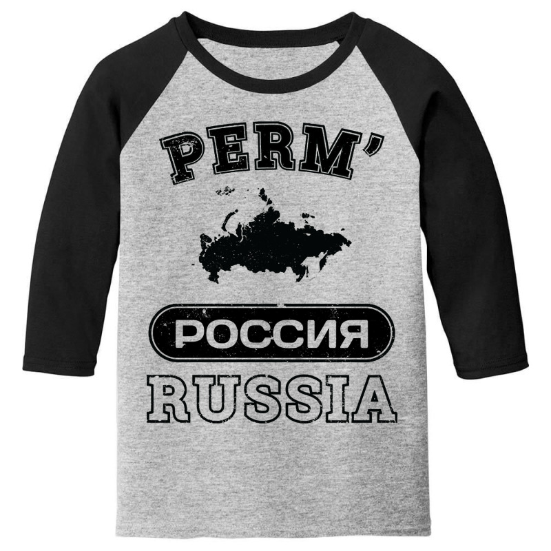 Perm? Russia Property Of Country Youth 3/4 Sleeve | Artistshot