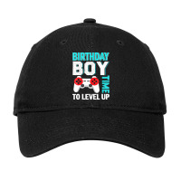 Birthday Boy Video Game Birthday Party Adjustable Cap | Artistshot